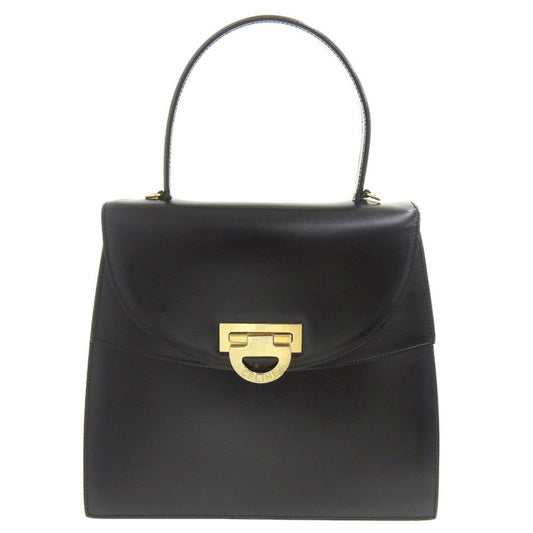 Céline, Black, Leather, handbag