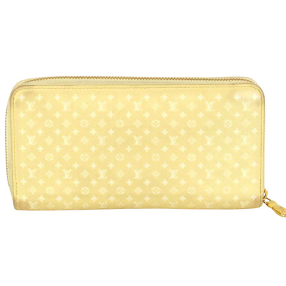 Louis Vuitton, Yellow, Leather, wallet