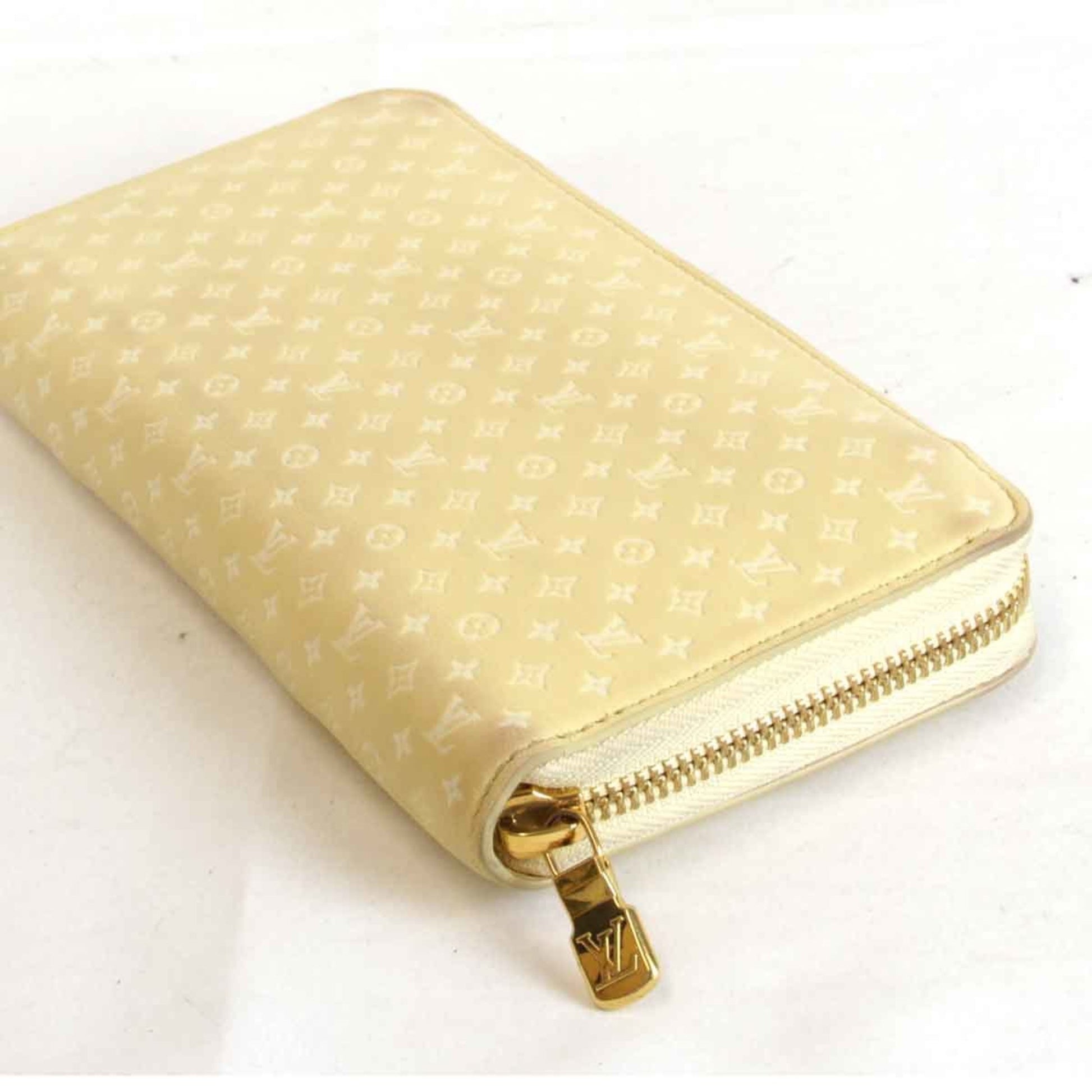 Louis Vuitton, Yellow, Leather, wallet