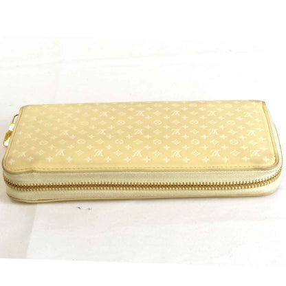Louis Vuitton, Yellow, Leather, wallet