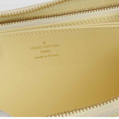 Louis Vuitton, Yellow, Leather, wallet