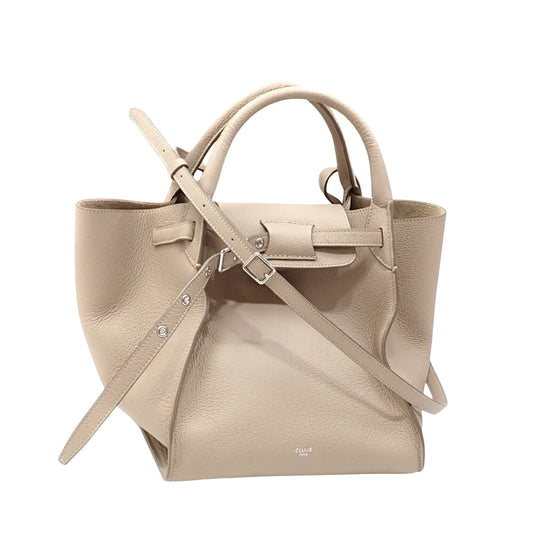 Céline Big bag, Beige, Leather, shoulder