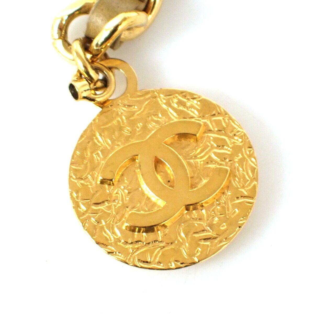 Chanel Logo CC, Gold, Gold Plated, belt