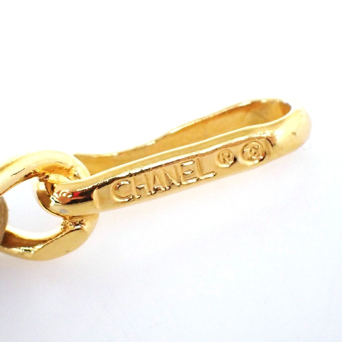 Chanel Logo CC, Gold, Gold Plated, belt