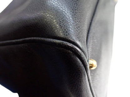 Chanel Cc, Black, Leather, travel