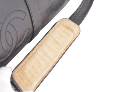 Chanel Cc, Black, Leather, travel
