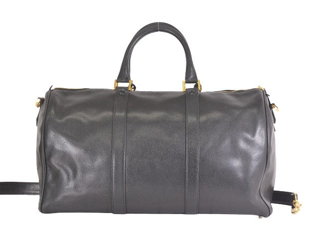 Chanel Cc, Black, Leather, travel