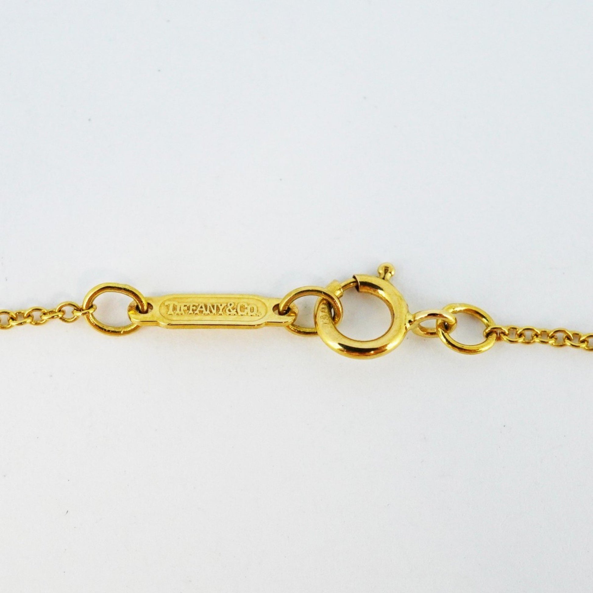 Tiffany & Co Ribbon, Gold, Yellow Gold, necklace