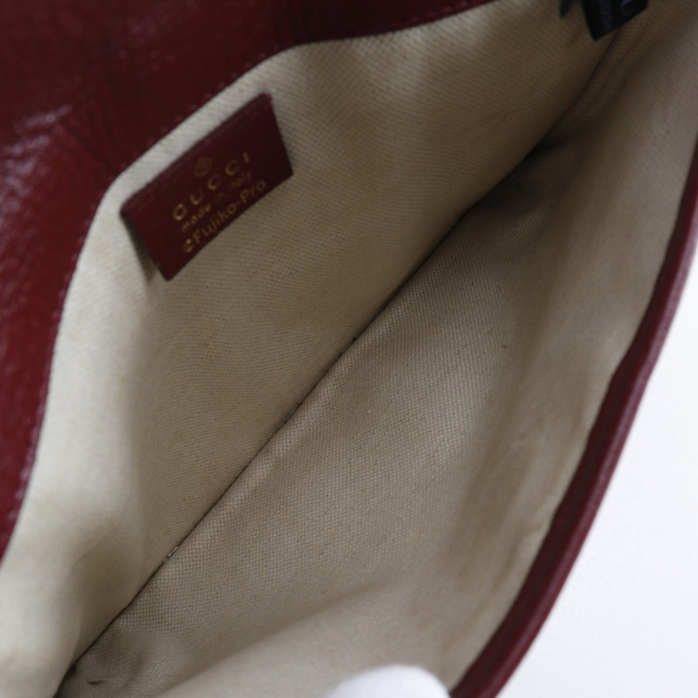 Gucci Doraemon, Brown, Canvas, shoulder