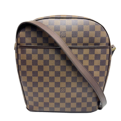Louis Vuitton Ipanema, Brown, Canvas, shoulder