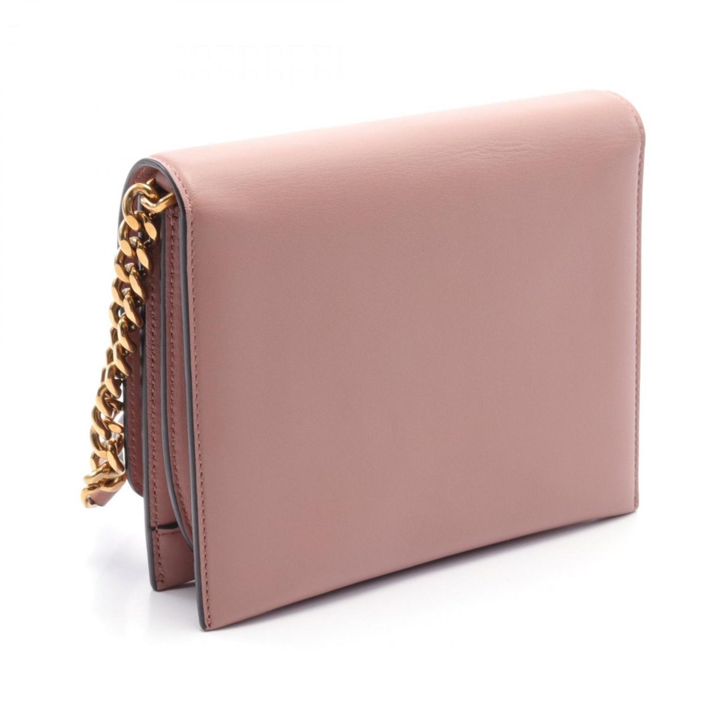 Salvatore Ferragamo Gancini, Pink, Leather, shoulder