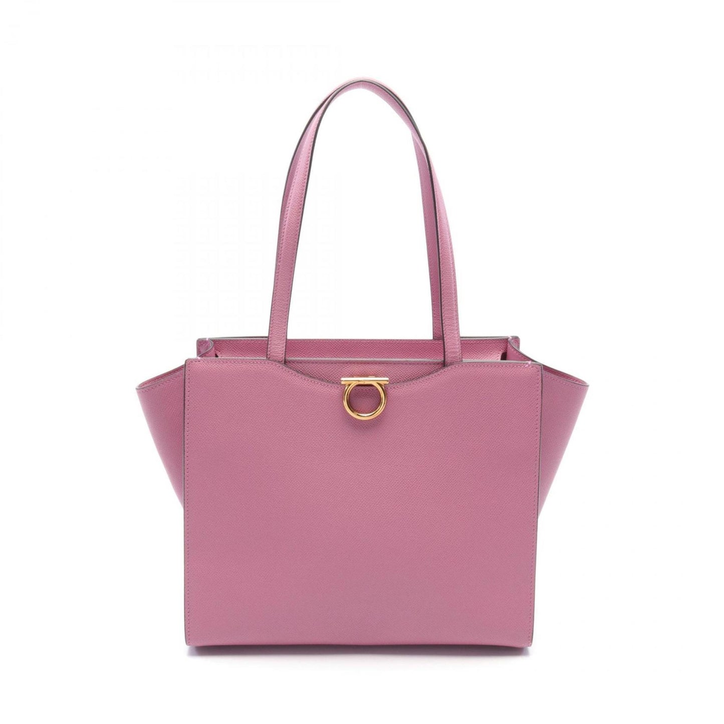 Salvatore Ferragamo Gancini, Pink, Leather, tote