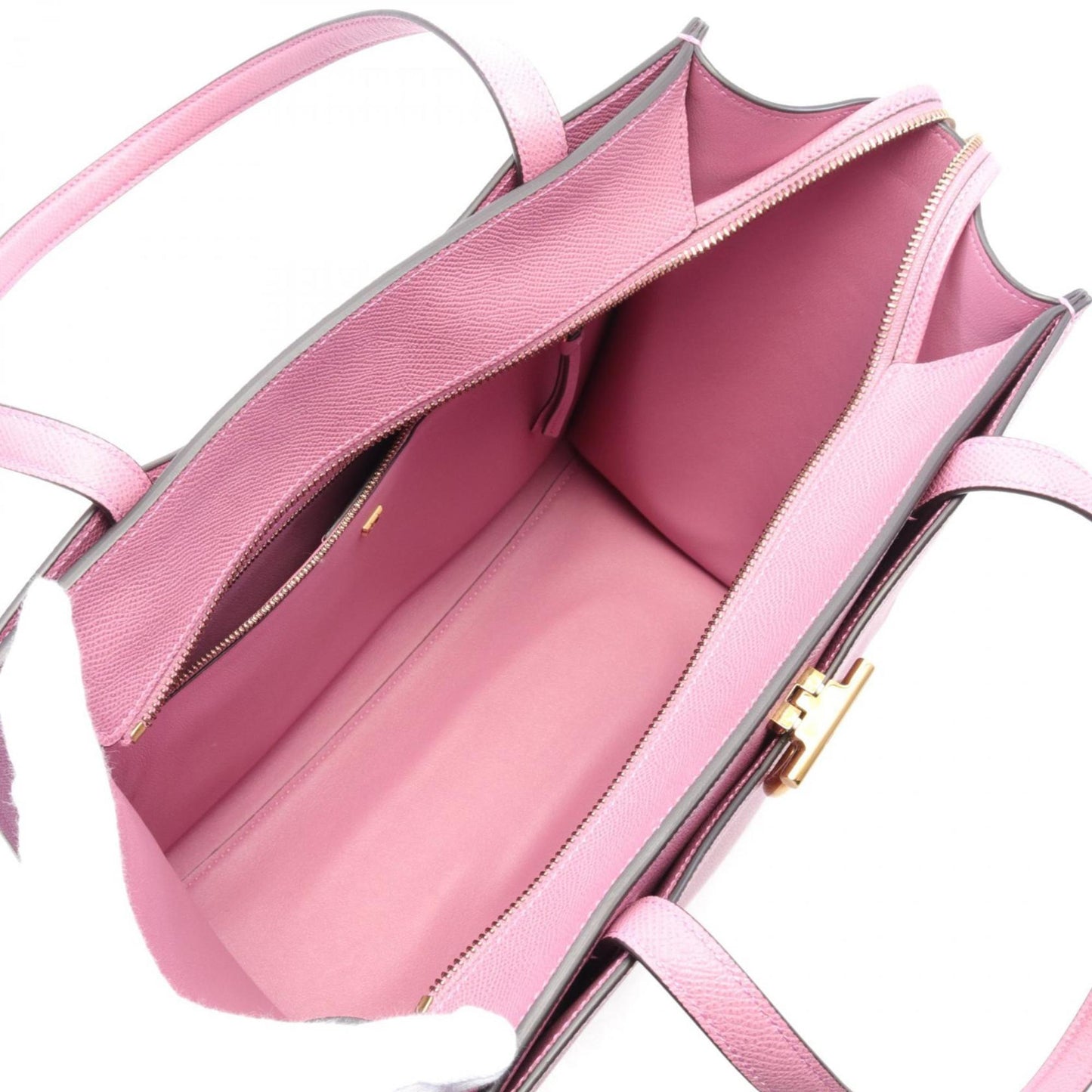 Salvatore Ferragamo Gancini, Pink, Leather, tote