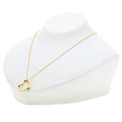 Tiffany & Co Open Heart, Gold, Yellow Gold, necklace