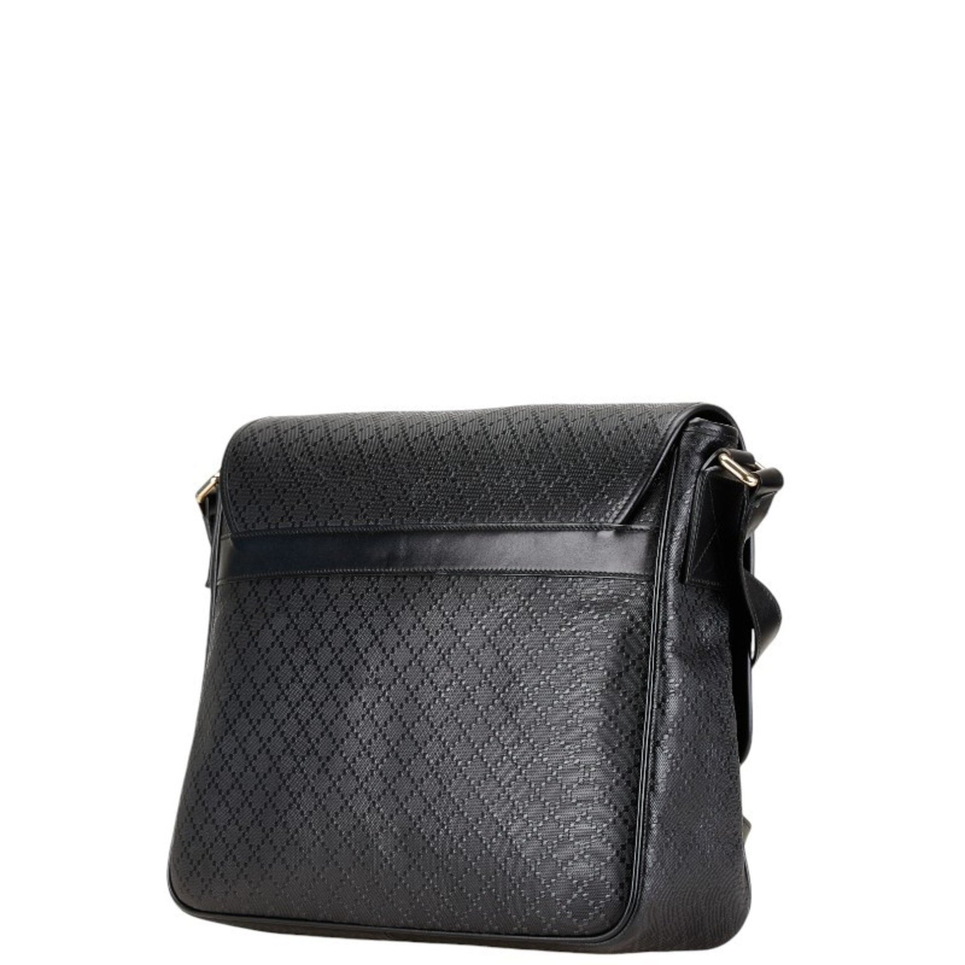 Gucci Guccissima, Black, Leather, shoulder