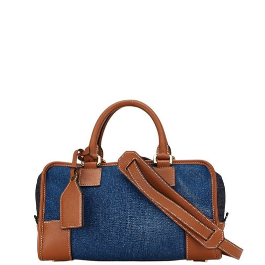 Loewe Amazona, Blue, Denim - Jeans, handbag