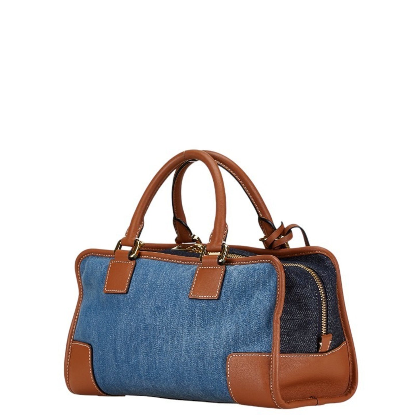 Loewe Amazona, Blue, Denim - Jeans, handbag