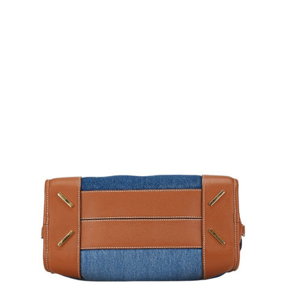 Loewe Amazona, Blue, Denim - Jeans, handbag