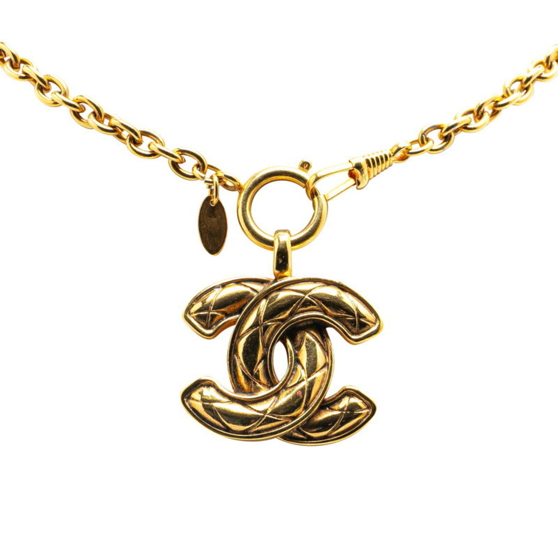 Chanel Coco Mark, Gold, Gold Plated, necklace