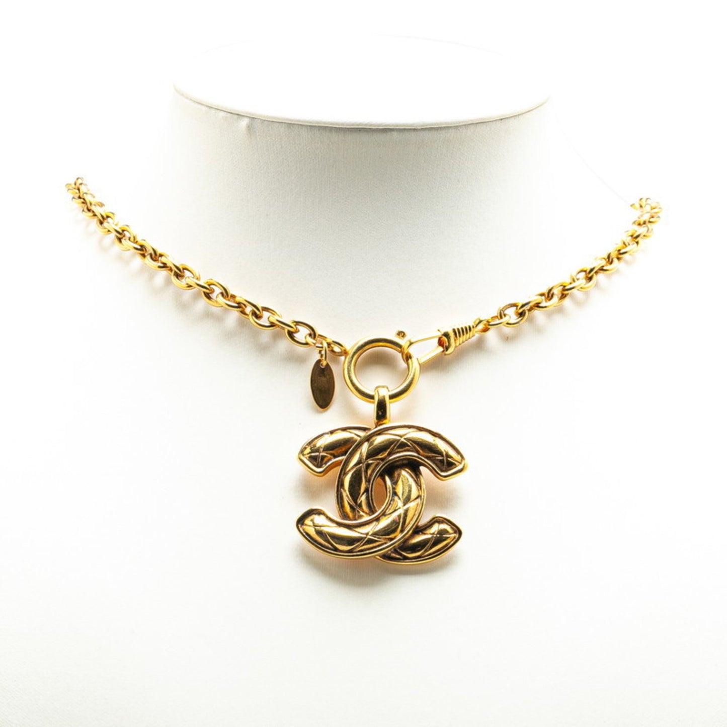 Chanel Coco Mark, Gold, Gold Plated, necklace