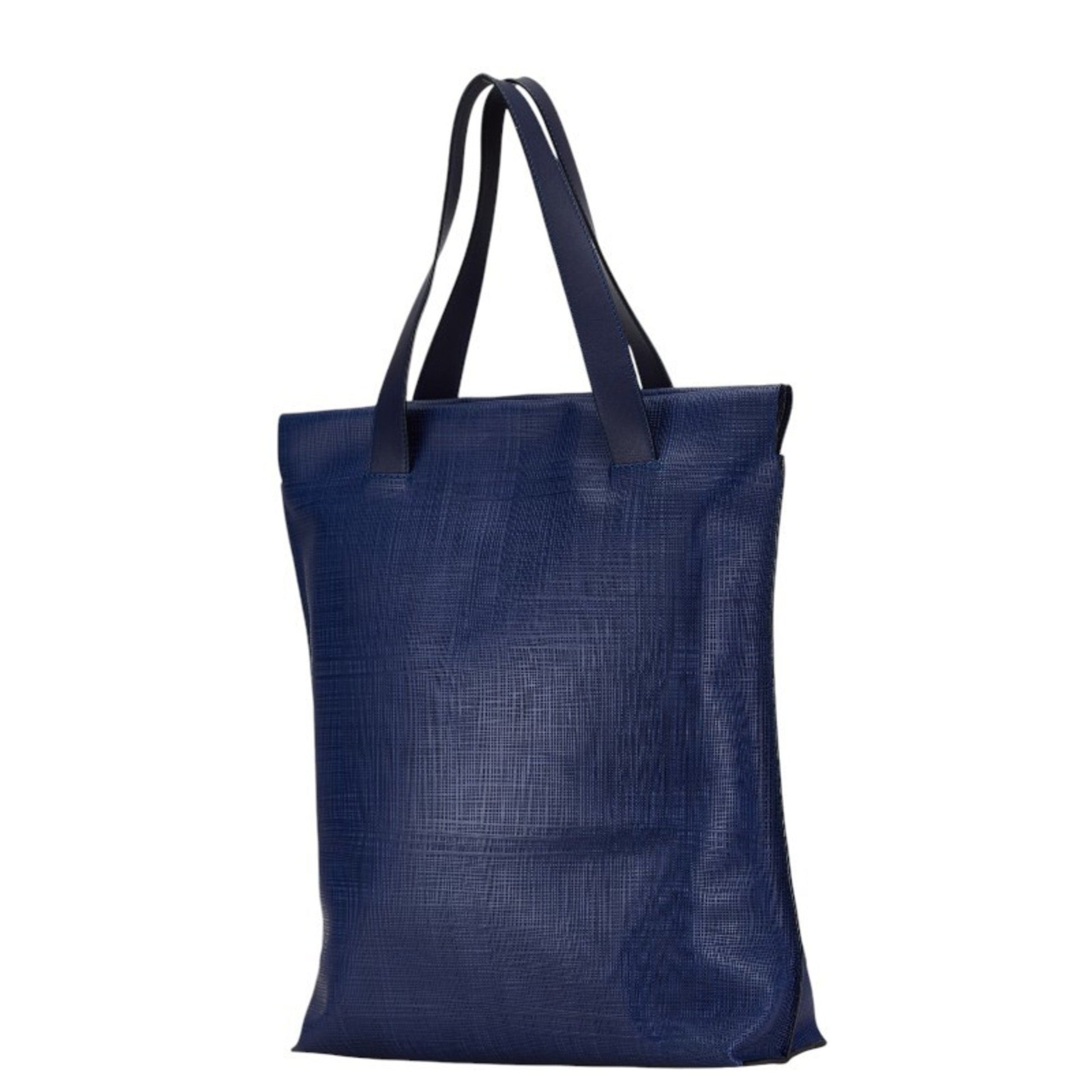 Loewe Anagram, Navy, Leather, tote