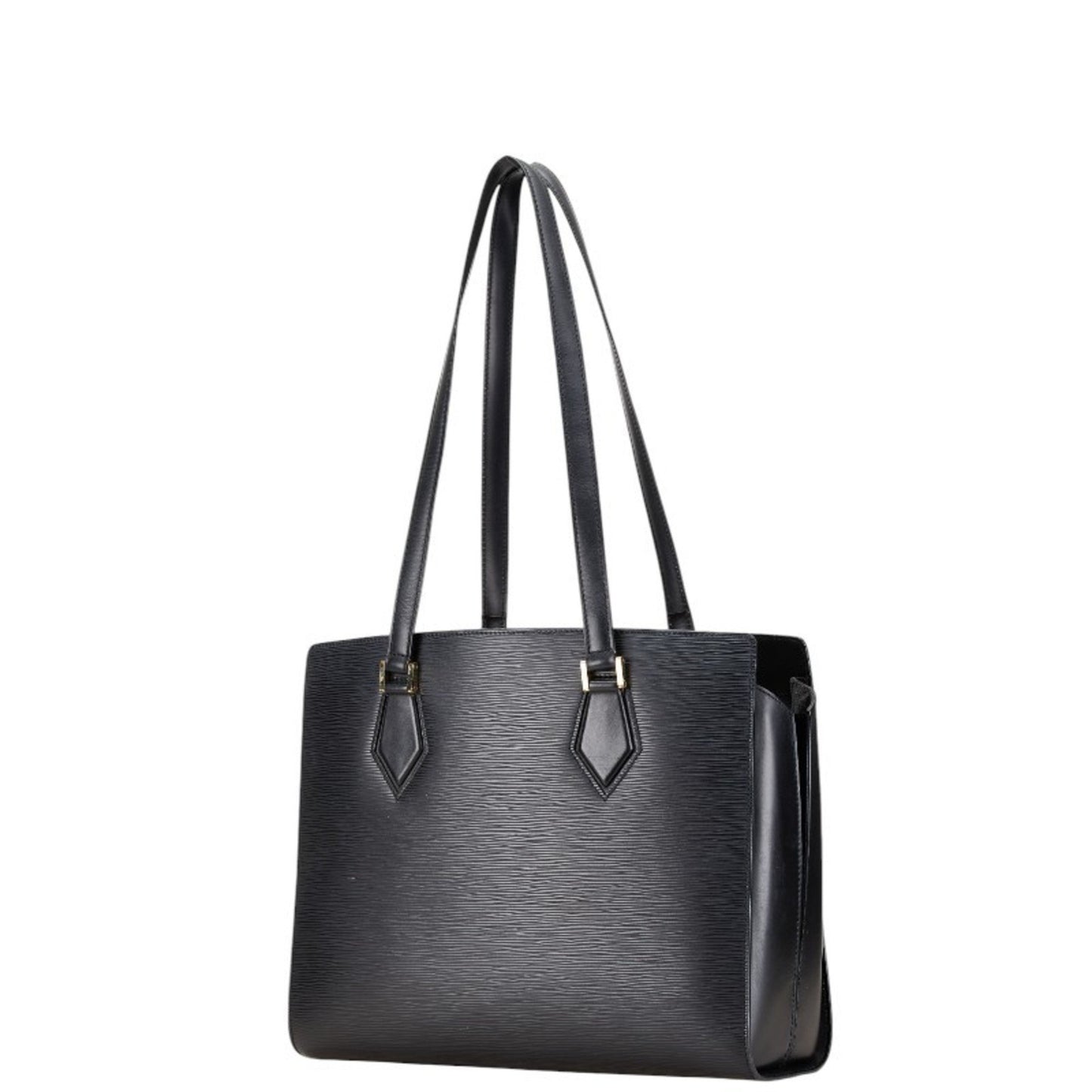 Louis Vuitton Duplex, Black, Leather, shopper