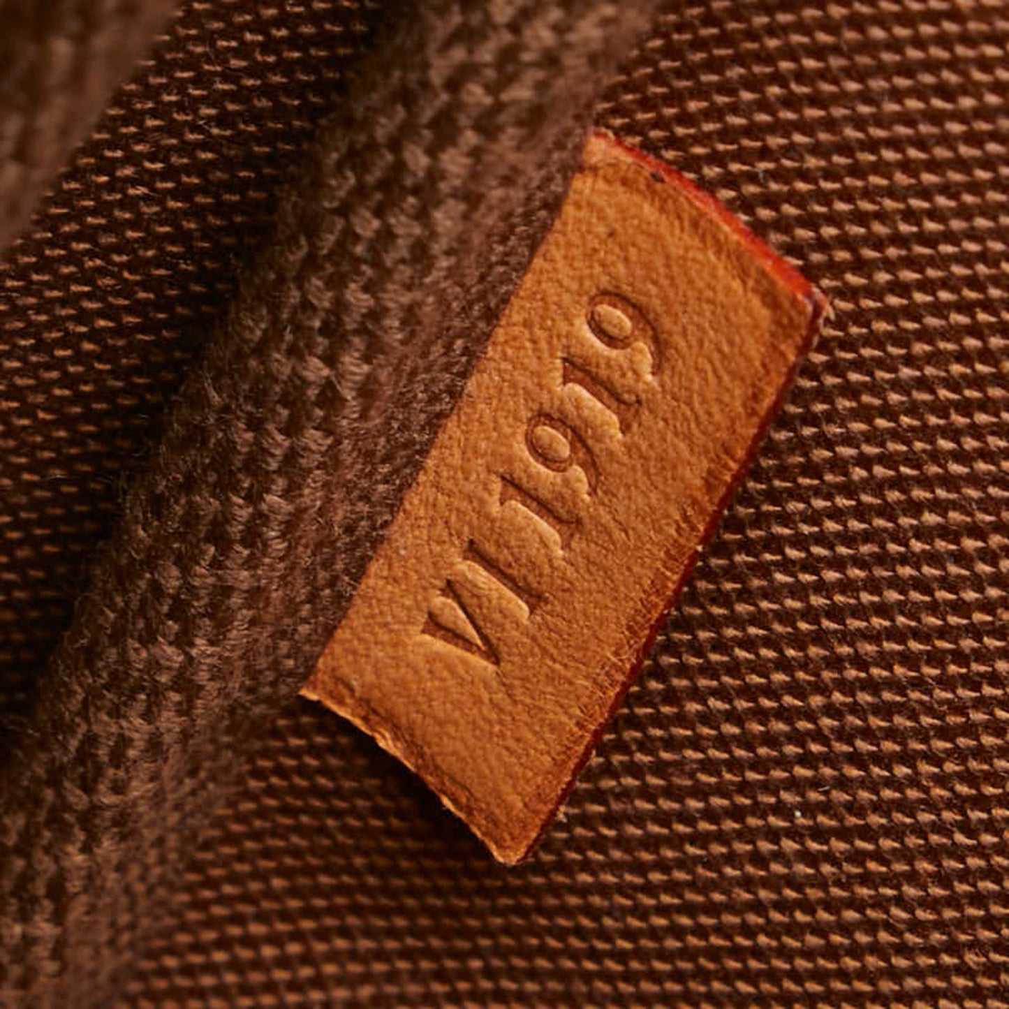 Louis Vuitton Pochette Accessoire, Brown, Canvas, clutch