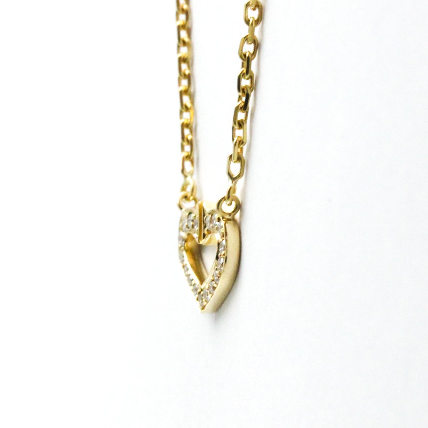 Cartier C heart, Gold, Yellow Gold, necklace