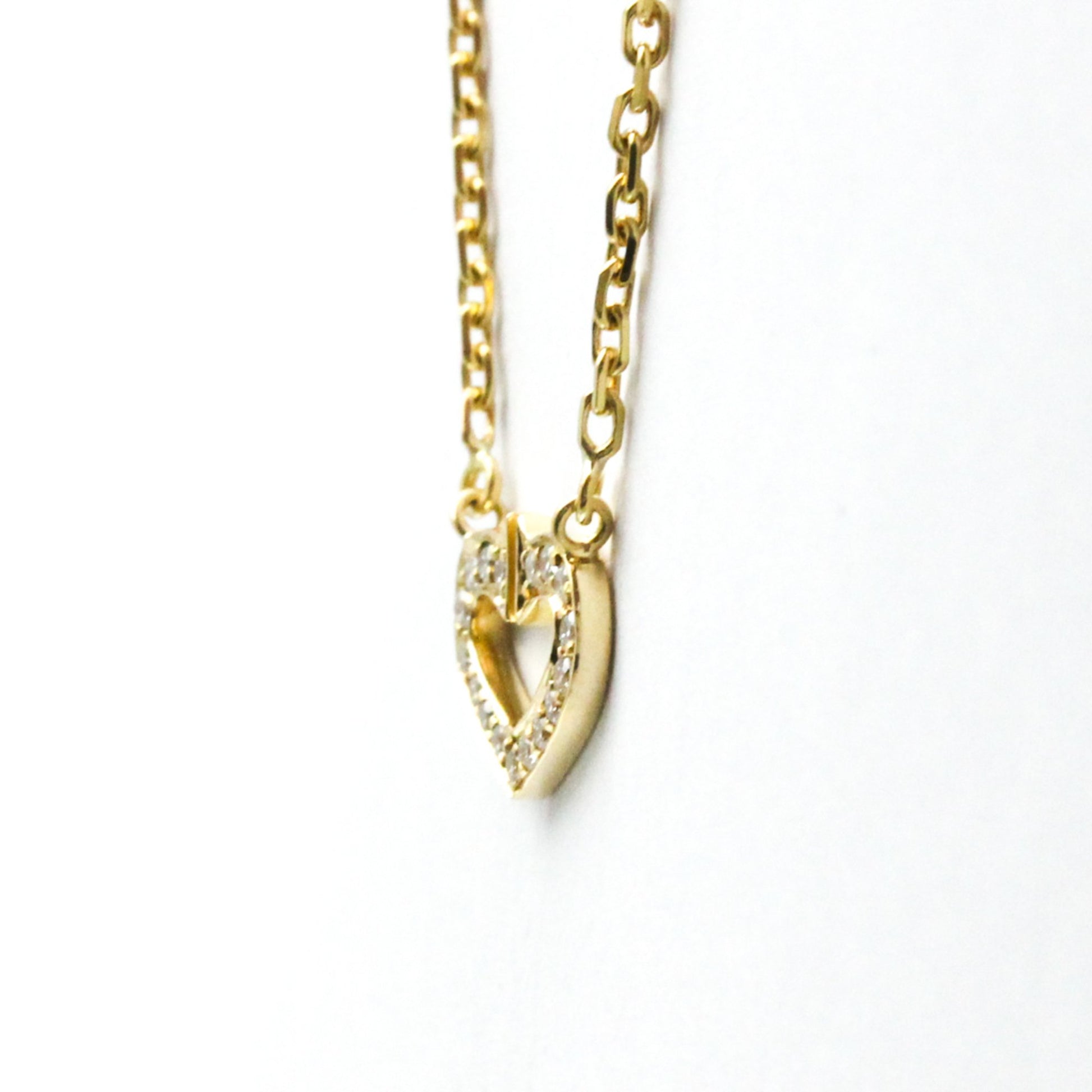 Cartier C heart, Gold, Yellow Gold, necklace