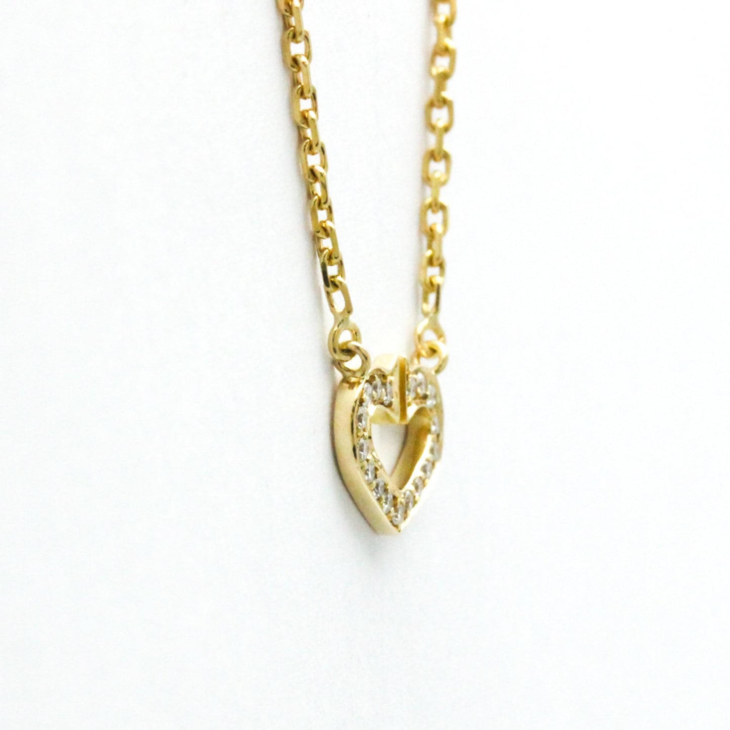 Cartier C heart, Gold, Yellow Gold, necklace