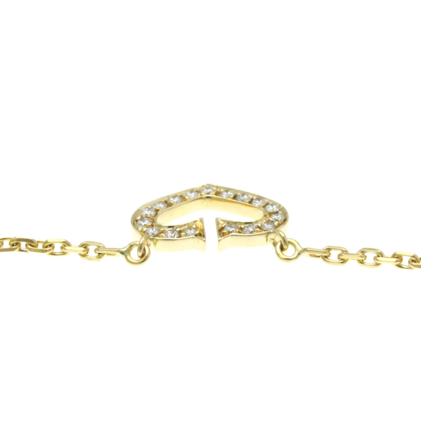 Cartier C heart, Gold, Yellow Gold, necklace