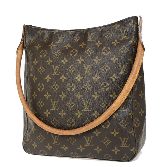 Louis Vuitton Looping GM, Brown, Canvas, handbag