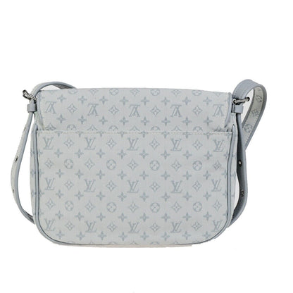 Louis Vuitton Musette Tango, Grey, Canvas, shoulder