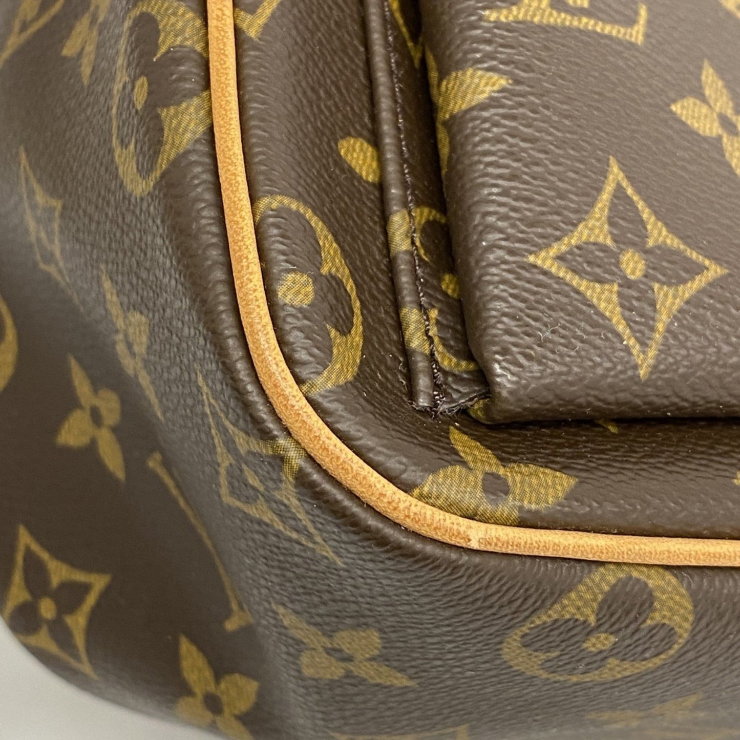 Louis Vuitton, Brown, Canvas, shopper