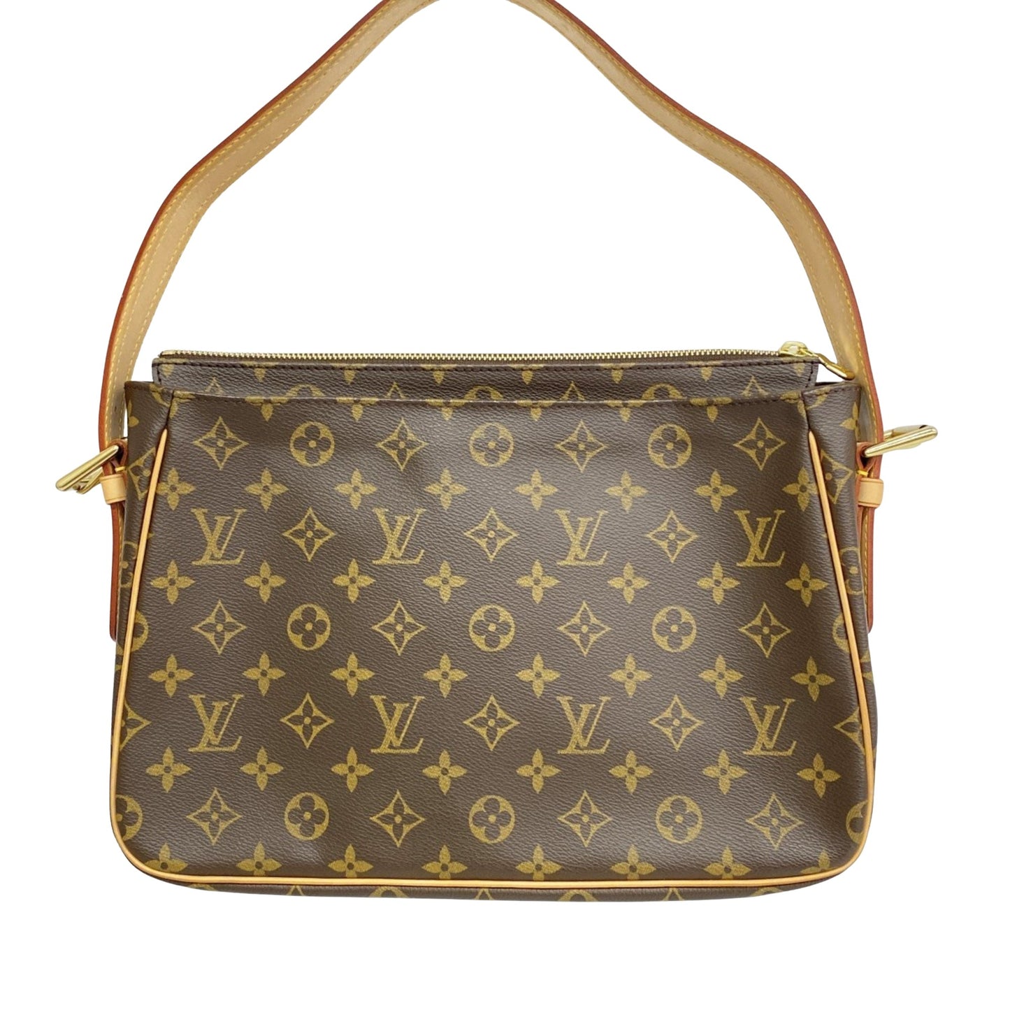 Louis Vuitton, Brown, Canvas, shopper