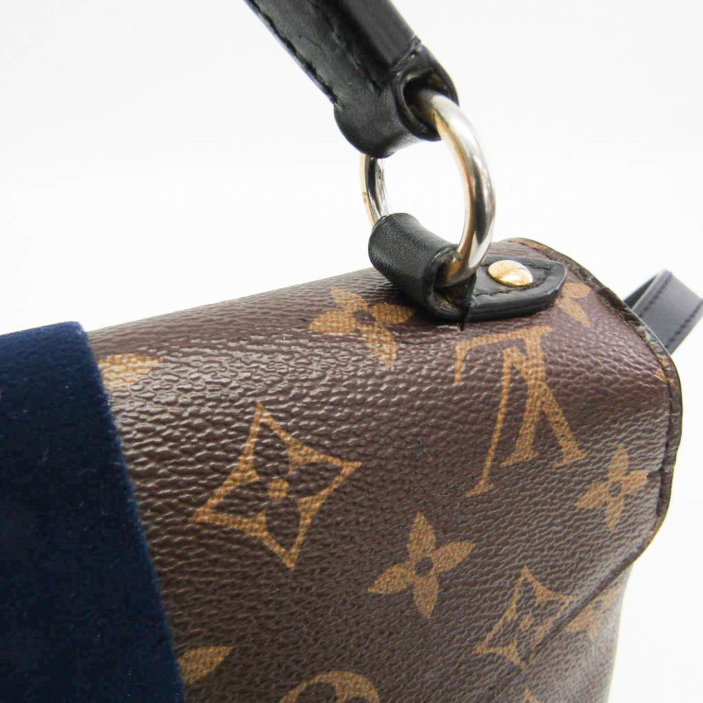 Louis Vuitton Georges, Brown, Canvas, handbag