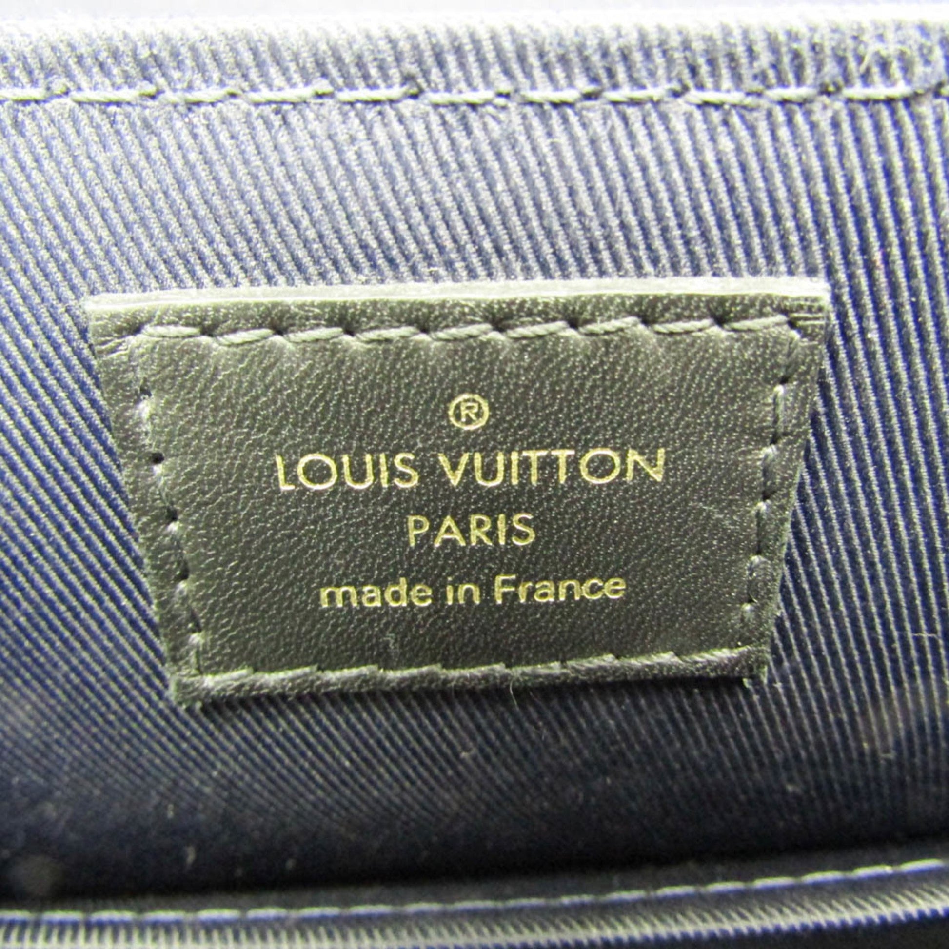 Louis Vuitton Georges, Brown, Canvas, handbag