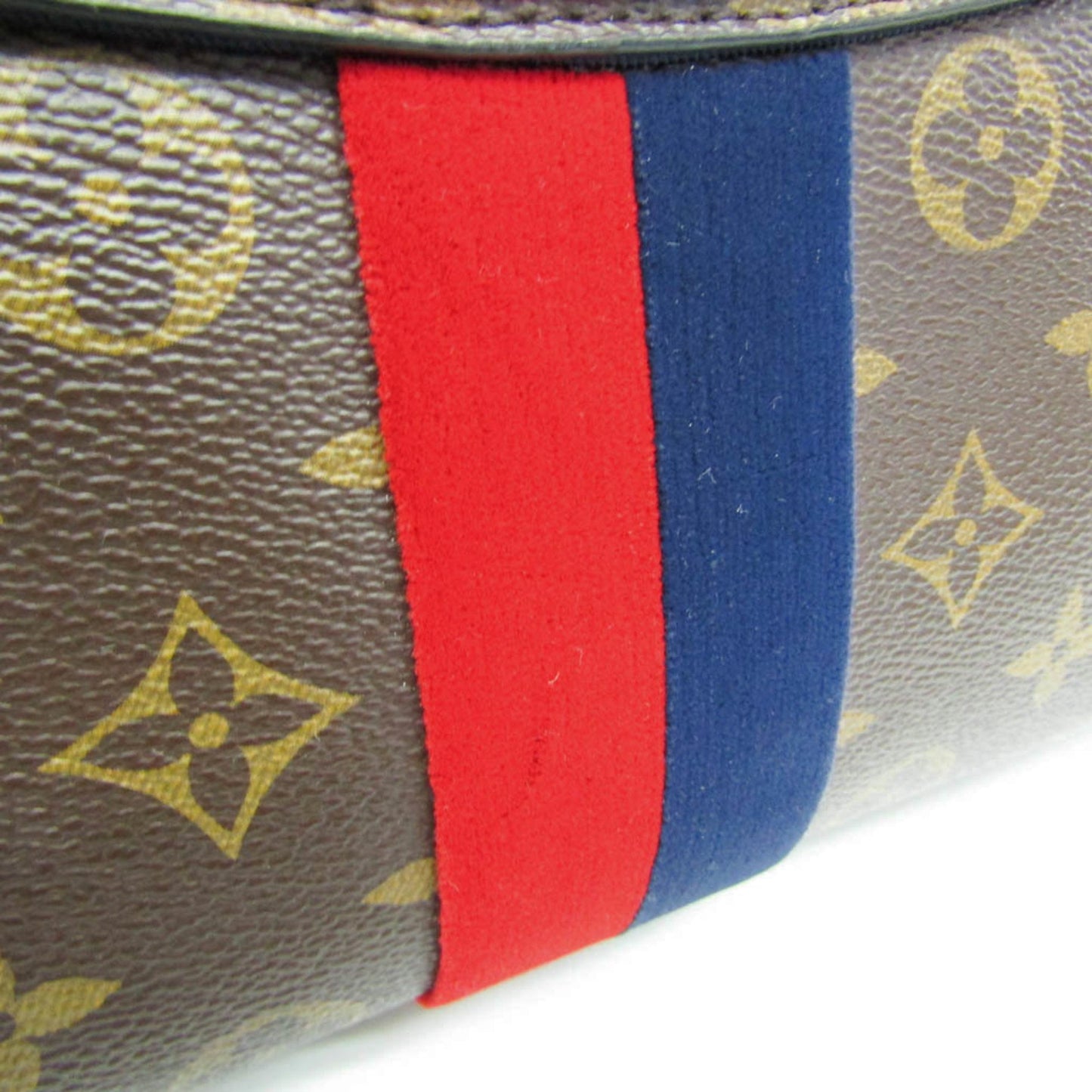 Louis Vuitton Georges, Brown, Canvas, handbag