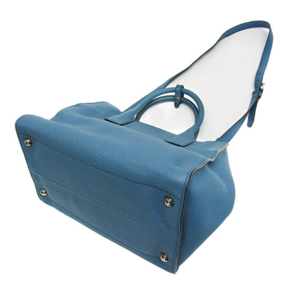 Prada Daino, Blue, Leather, tote