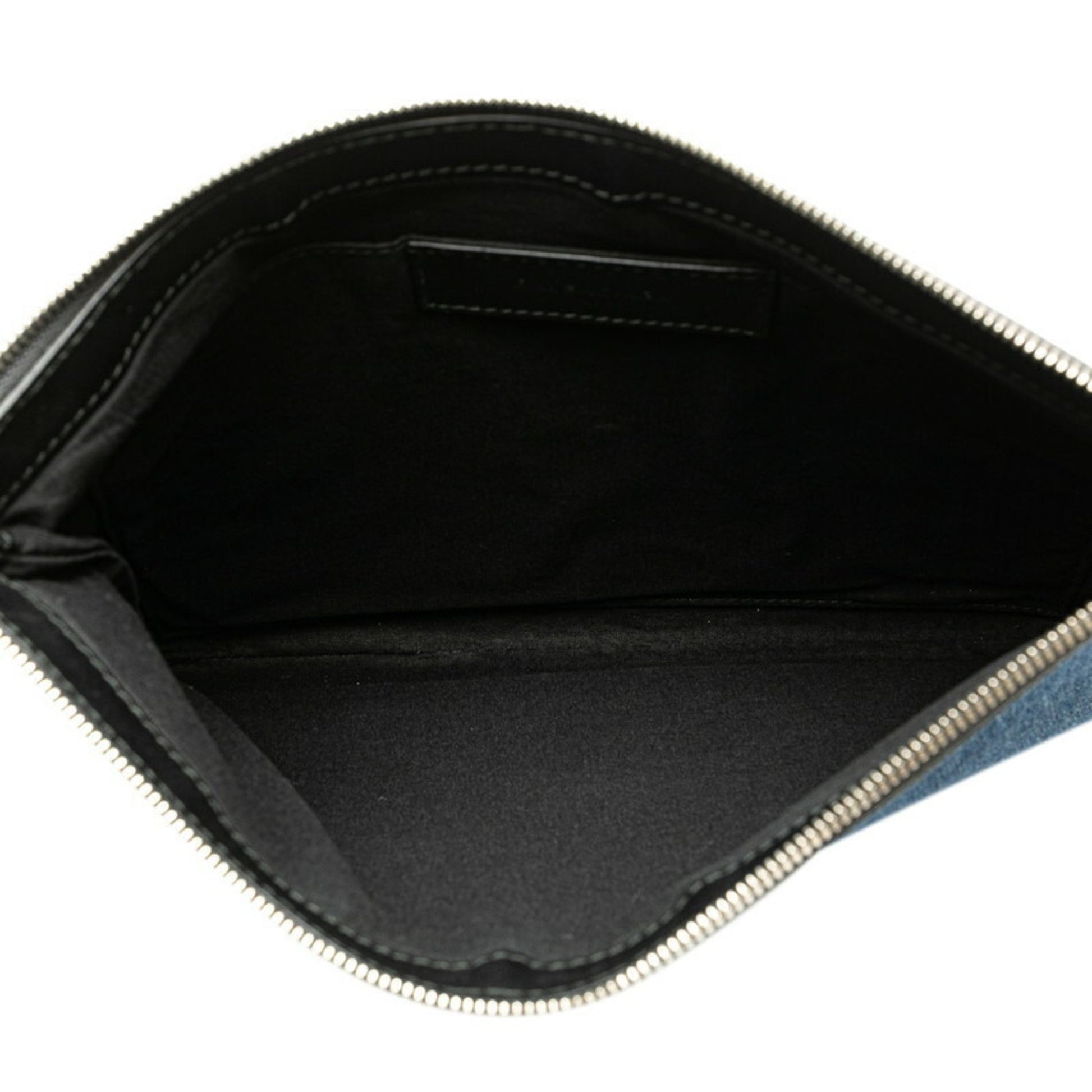 Balenciaga, Black, Denim - Jeans, clutch