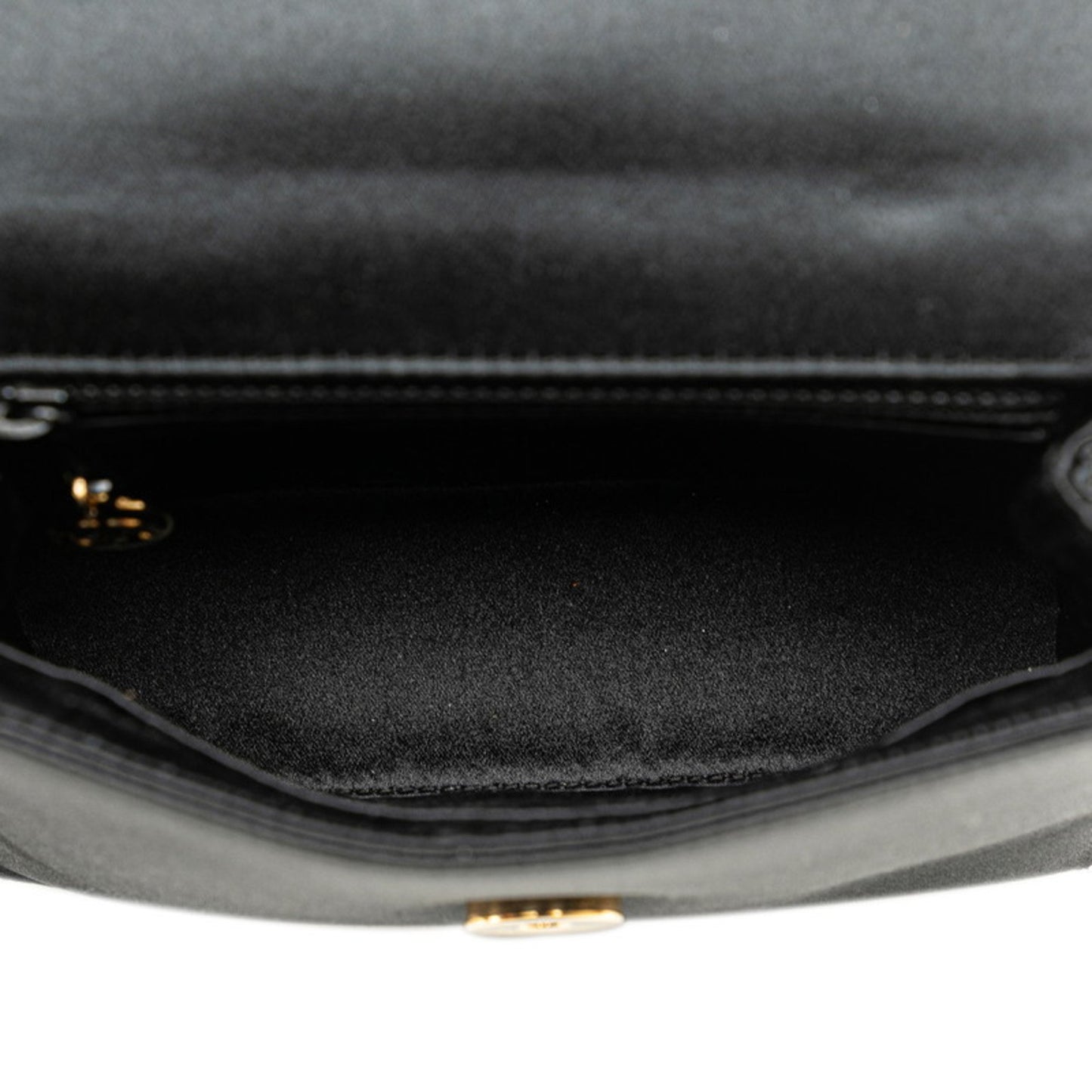 Chanel Flap bag, Black, Cashmere, shoulder