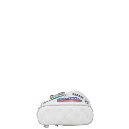 Louis Vuitton Chalk Sling, White, Canvas, shoulder