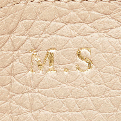 Louis Vuitton Capucines, Beige, Leather, wallet