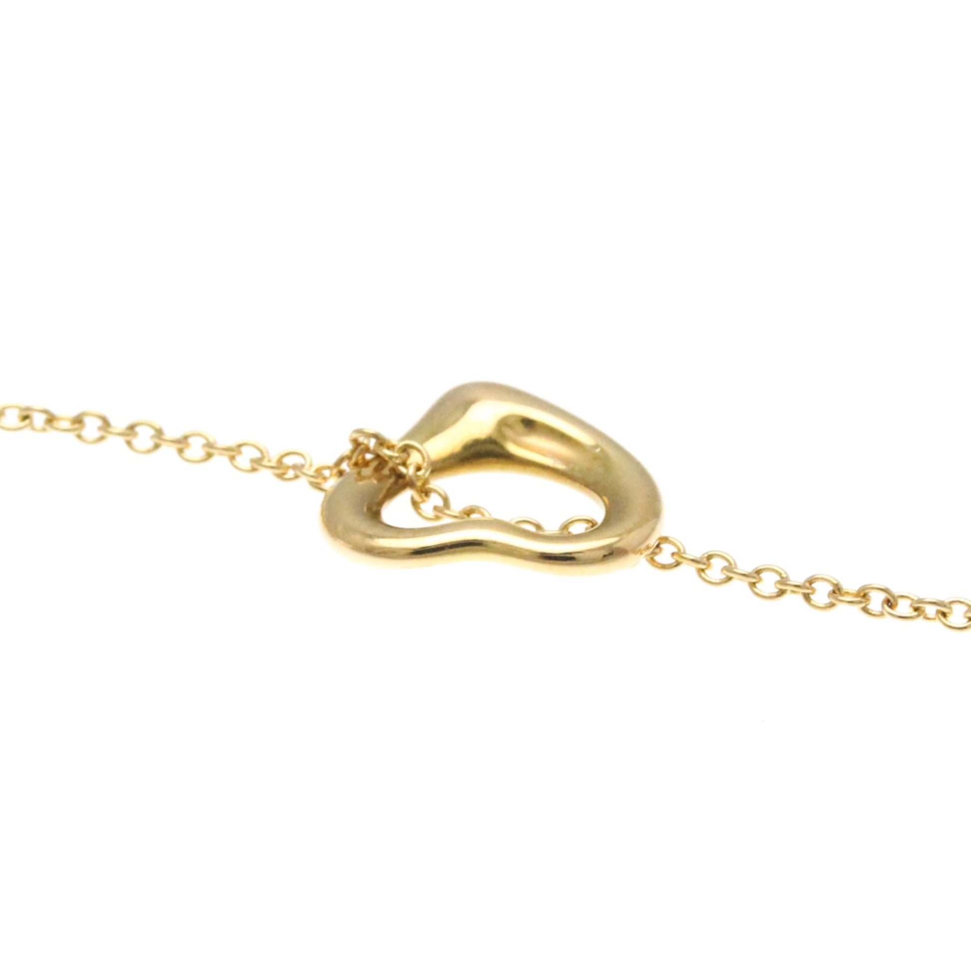 Tiffany & Co Open Heart, Gold, Rose Gold, necklace