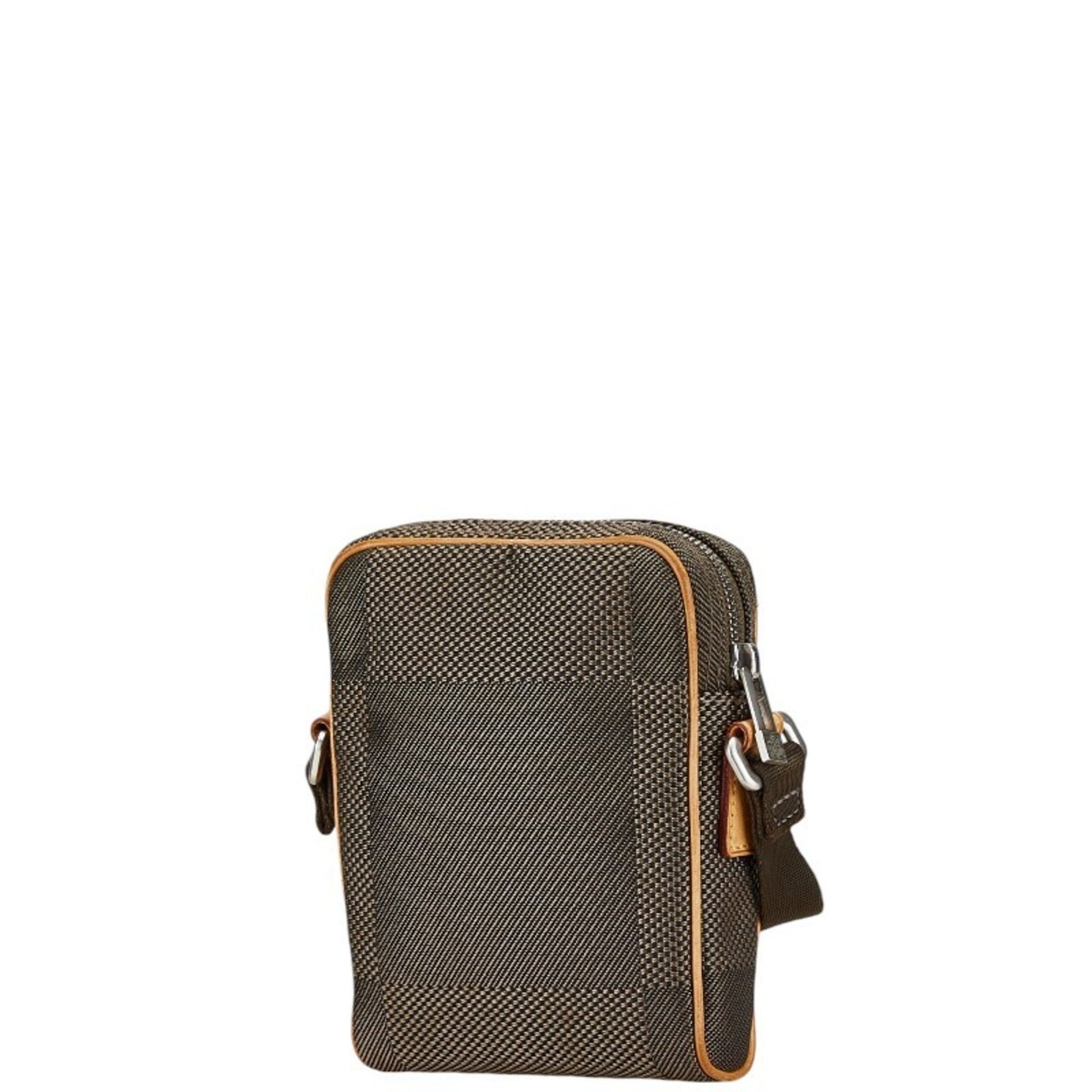 Louis Vuitton Citadine, Khaki, Canvas, shoulder