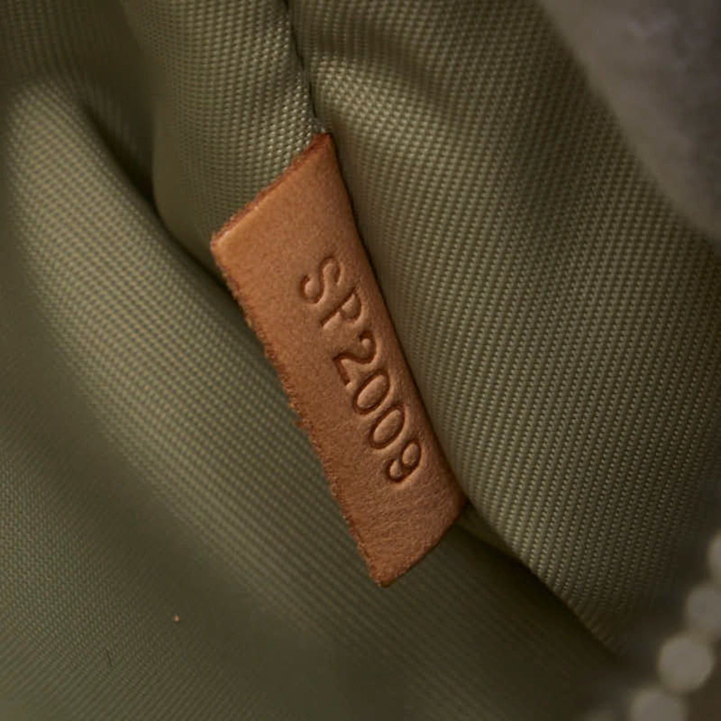 Louis Vuitton Citadine, Khaki, Canvas, shoulder