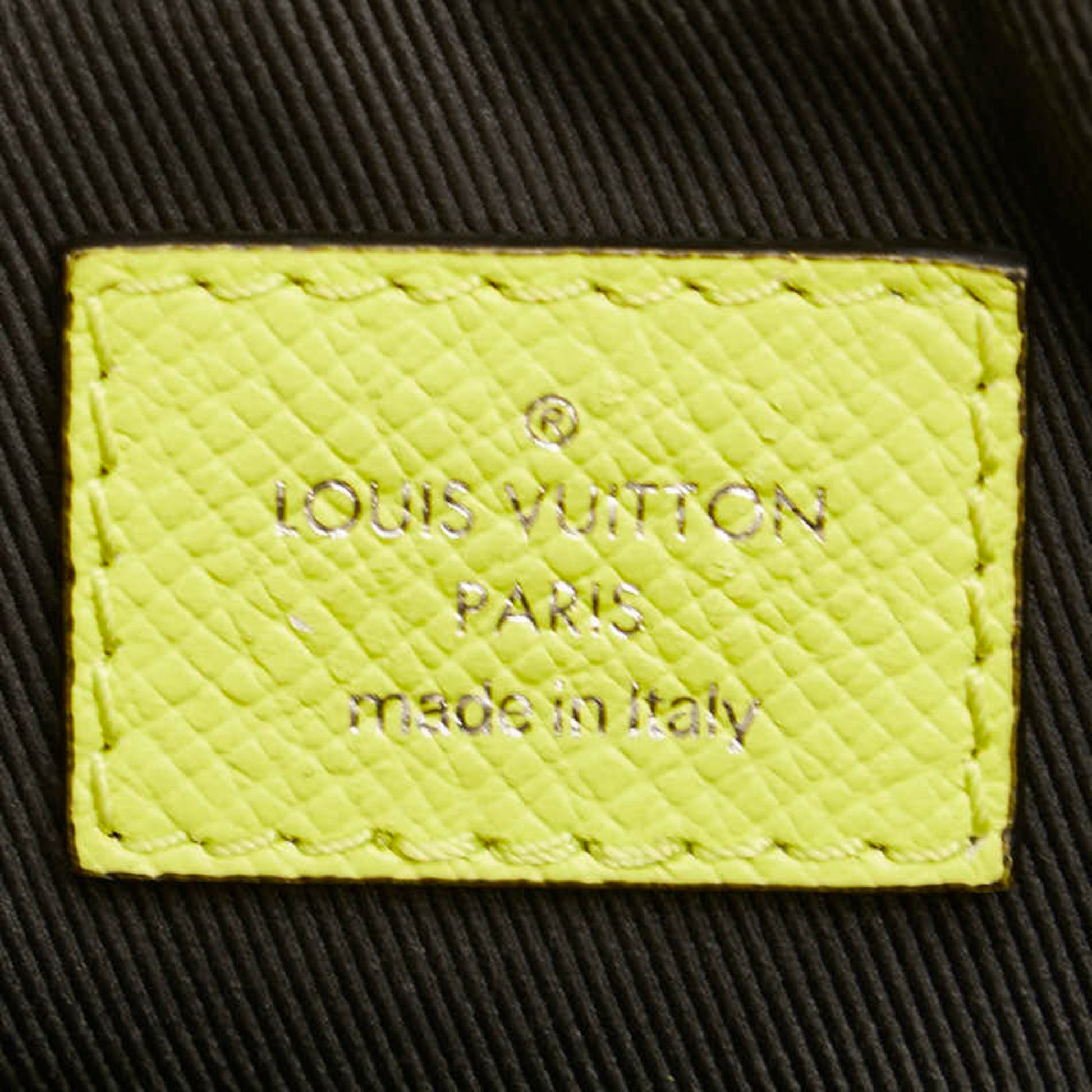 Louis Vuitton Outdoor, Yellow, Leather, shoulder