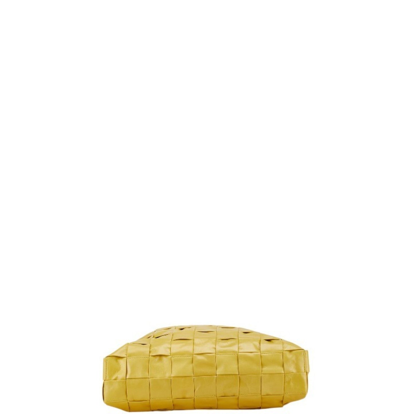 Bottega Veneta Intrecciato, Yellow, Leather, tote