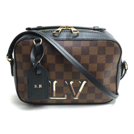 Louis Vuitton Santa Monica, Brown, Canvas, shoulder