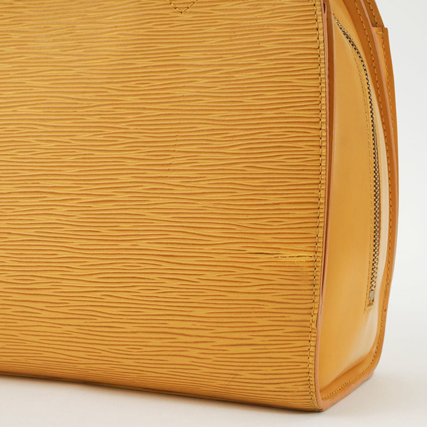 Louis Vuitton Pont Neuf, Yellow, Leather, handbag